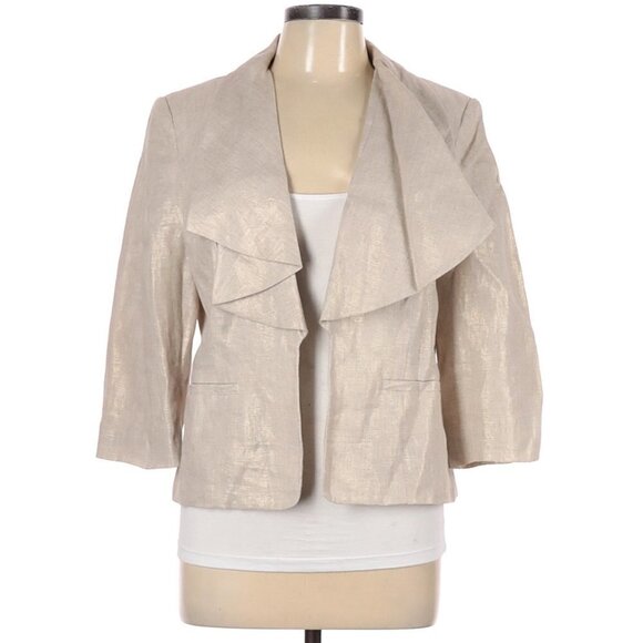 Cache Ivory‎ Blazer Size Large - Picture 1 of 2